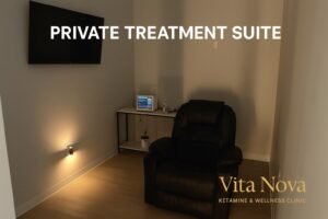 A private treatment room at a top wellness center in baltimore