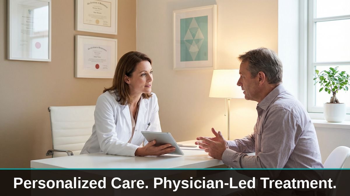 Physician consultation for ketamine chronic pain Baltimore treatment at Vita Nova Ketamine & Wellness Clinic